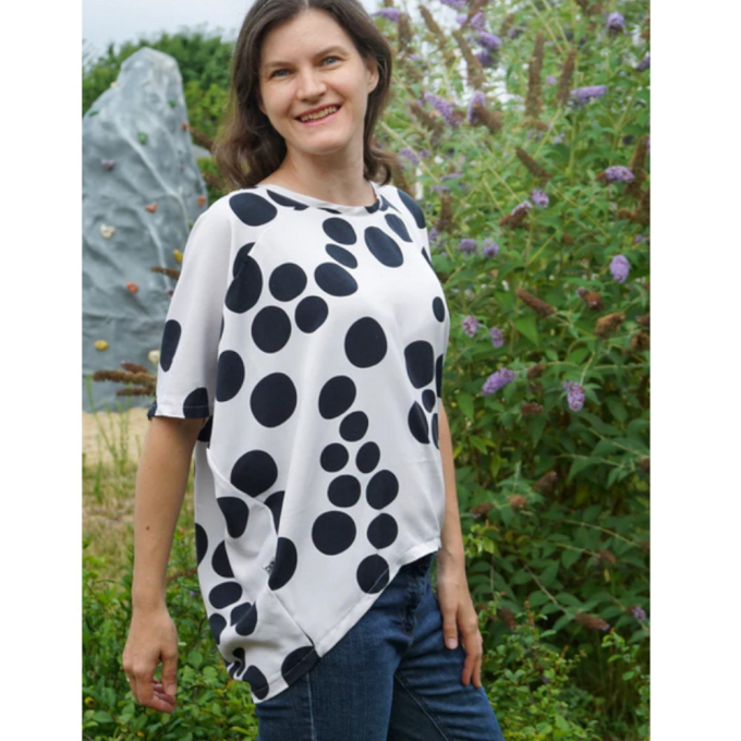 E-book Schnittmuster Berlin Blusenshirt Fay, Duits