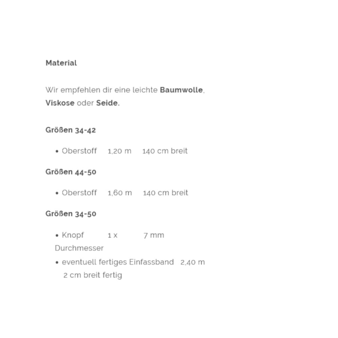 E-book Schnittmuster Berlin Blusenshirt Marlene, Duits