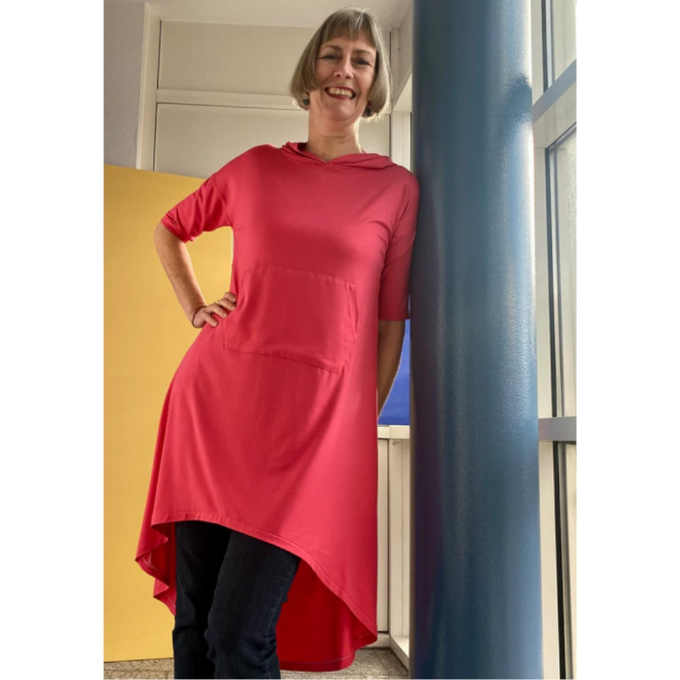 E-Book Schnittmuster Berlin Damen Hoodiekleid Antwerpen