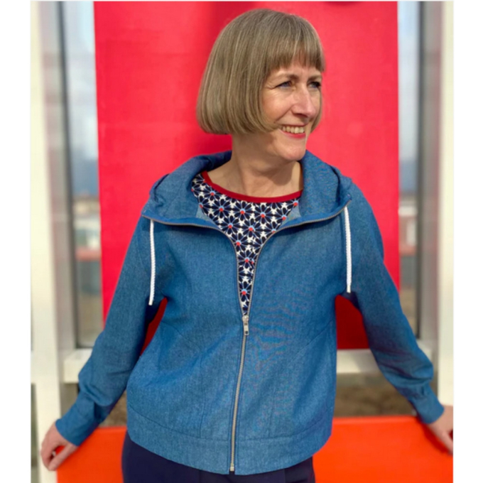 E-Book Schnittmuster Berlin Damen Jacke Atlanta