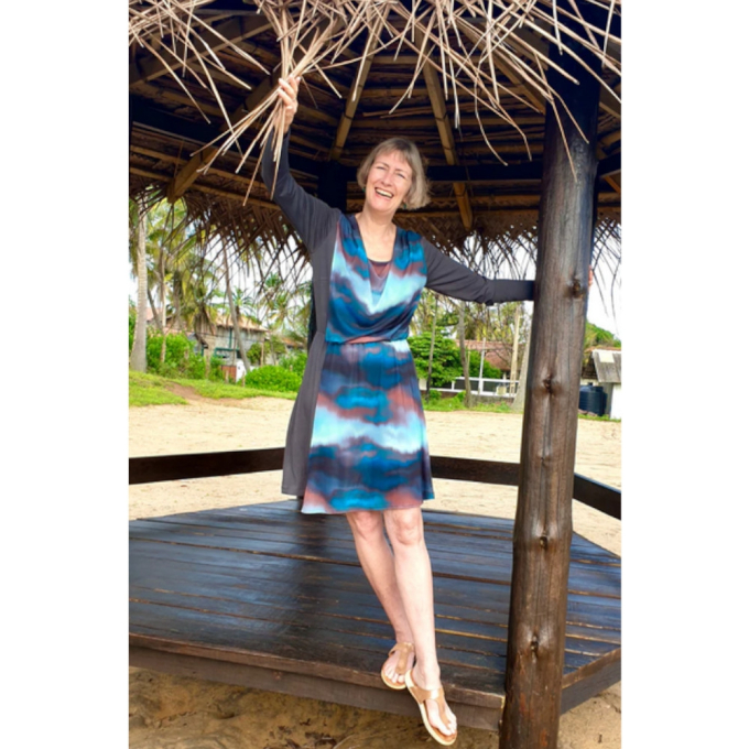 E-Book Schnittmuster Berlin Damen Jerseykleid Jana