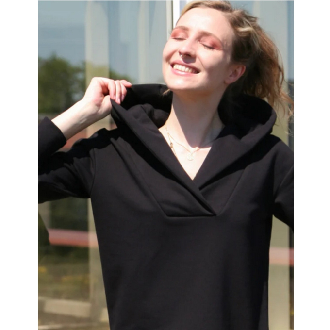 E-book Schnittmuster Berlin Hoodie Dana, Duits