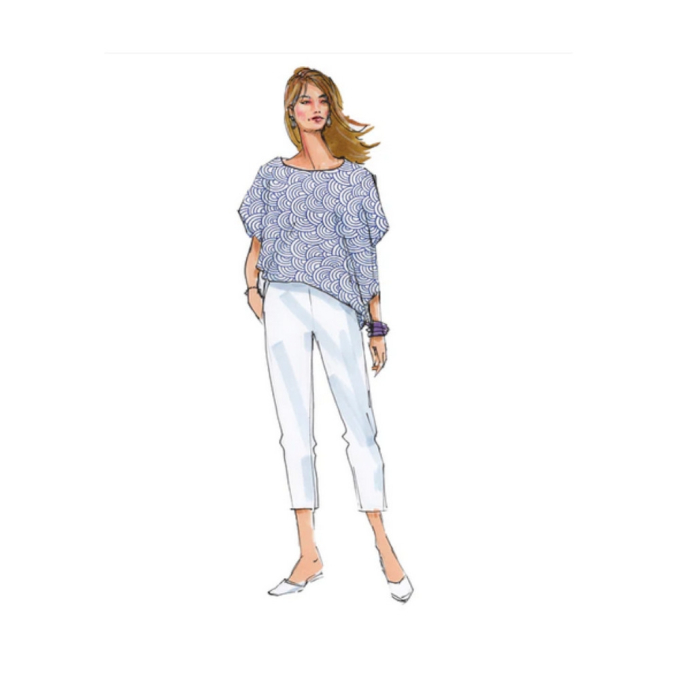 E-Book Schnittmuster Berlin Oversize Blouse Bea, german