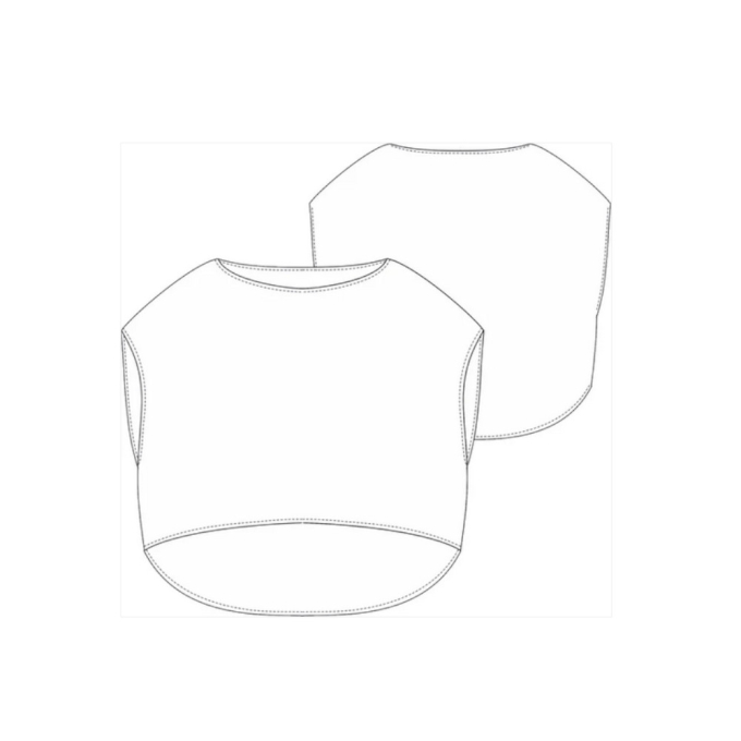 E-Book Schnittmuster Berlin Oversize Blouse Bea, german