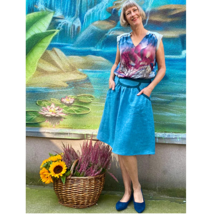 E-Book Schnittmuster Berlin Damen Rock Fay