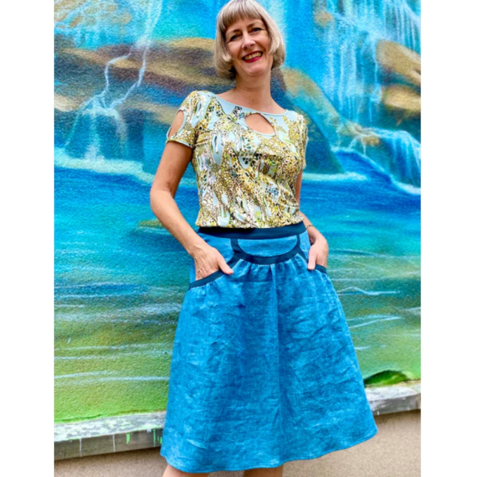 E-Book Schnittmuster Berlin Damen Rock Fay