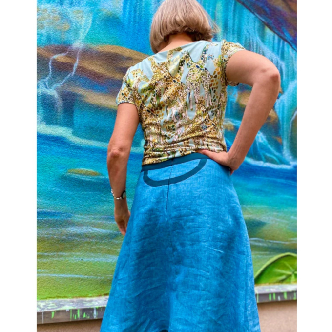 E-Book Schnittmuster Berlin Damen Rock Fay