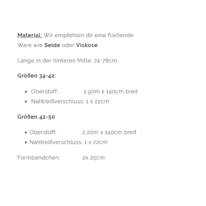 E-Book Schnittmuster Berlin Skirt Frederike, german