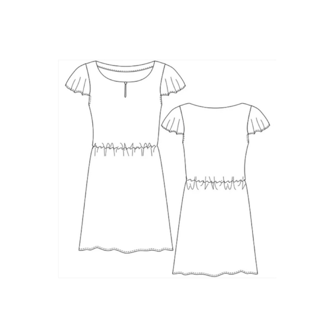 E-Book Schnittmuster Berlin Summer Dress Gitte, german