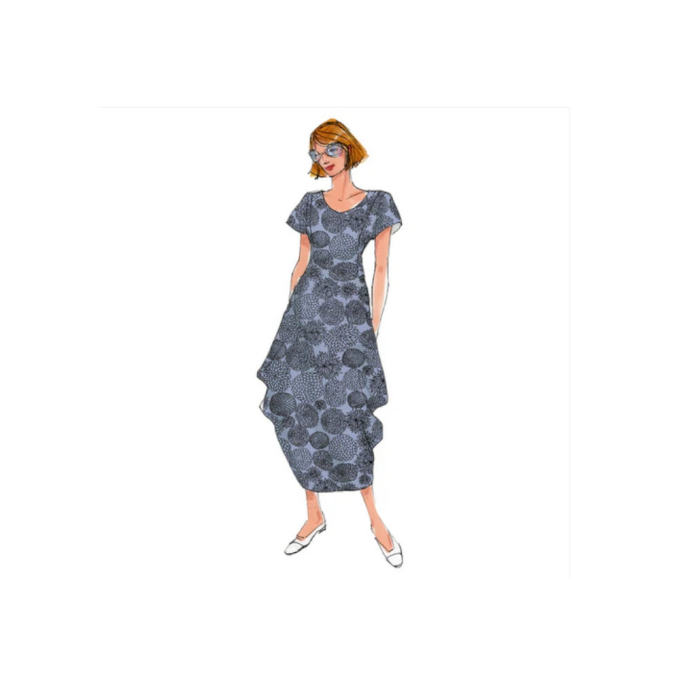 E-Book Schnittmuster Berlin Damen Tulpenkleid Fleur