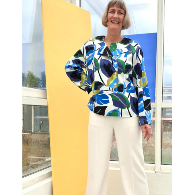 E-book Schnittmuster Berlin Blouse Aarhus, Duits