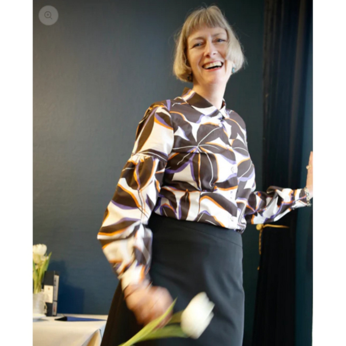 E-book Schnittmuster Berlin Blouse Adelaide, Duits