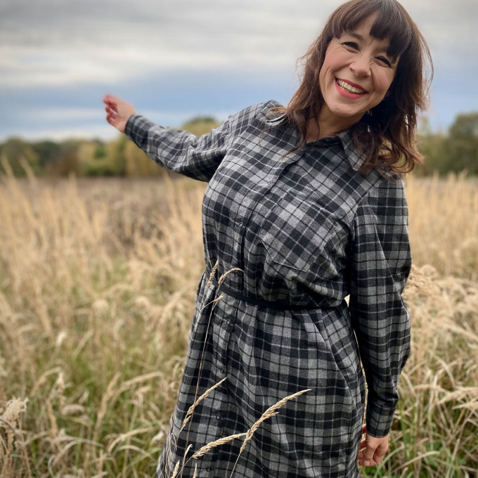 E-book Schwalbenliebe Flanellbluse/Kleid Damen MARGRÉT, Duits