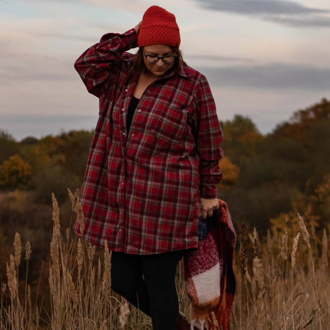 E-book Schwalbenliebe Flanellbluse/Kleid Damen MARGRÉT, Duits