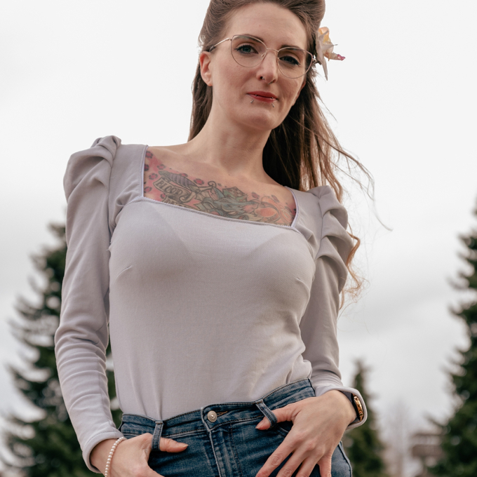 E-book Schwalbenliebe ÁSTA damesshirt, Duits
