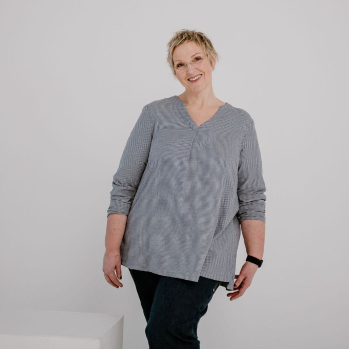 E-Book Sew Simple Blouse Faye, german