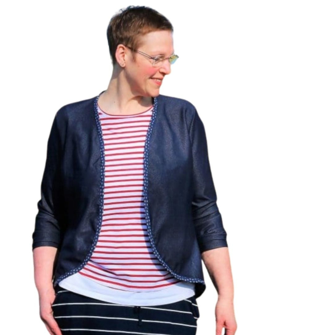 E-Book Sew Simple Cardigan Catrien 34-60, german