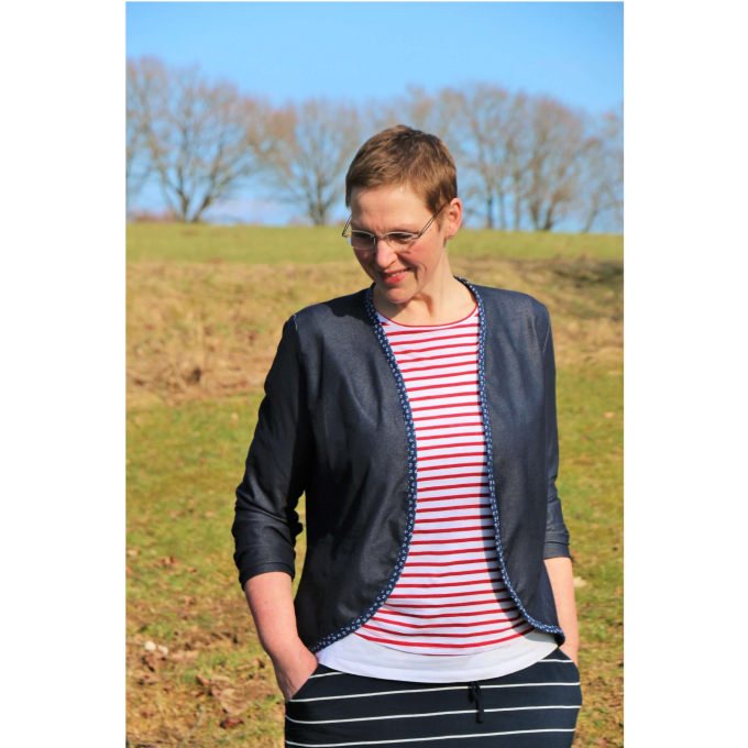 E-Book Sew Simple Cardigan Catrien 34-60, german