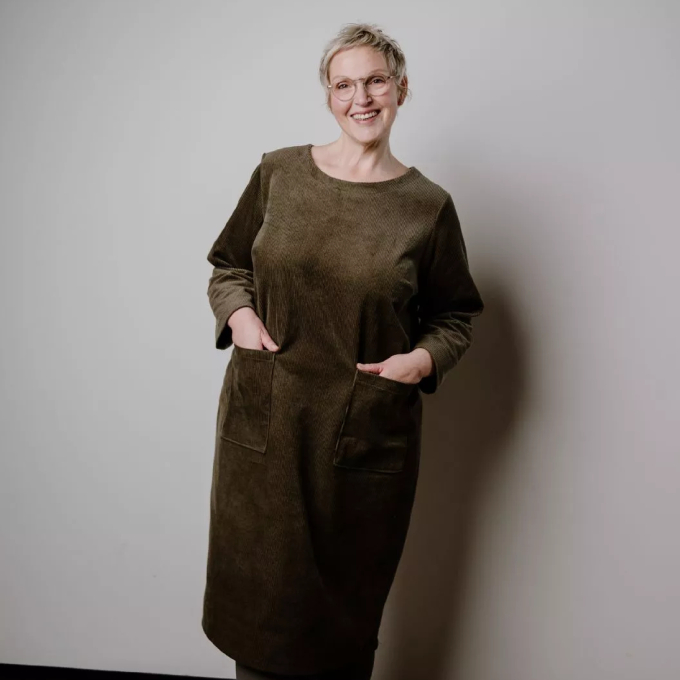 E-book Sew Simple Cordkleid Aivie, Duits