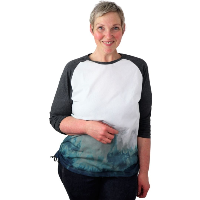 E-Book Sew Simple Damen-Raglanshirt Montez, german