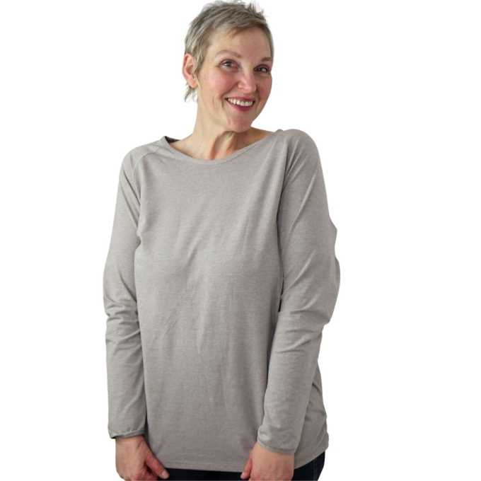E-Book Sew Simple Damen-Raglanshirt Montez, german