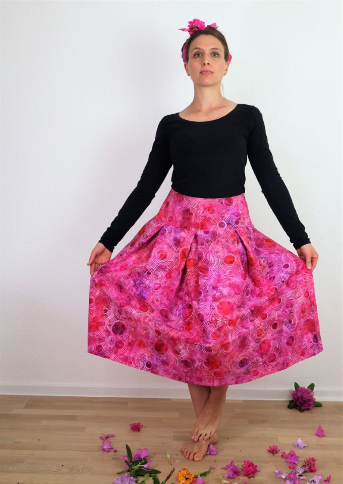 E-Book Sew Simple Faltenrock Frida, german