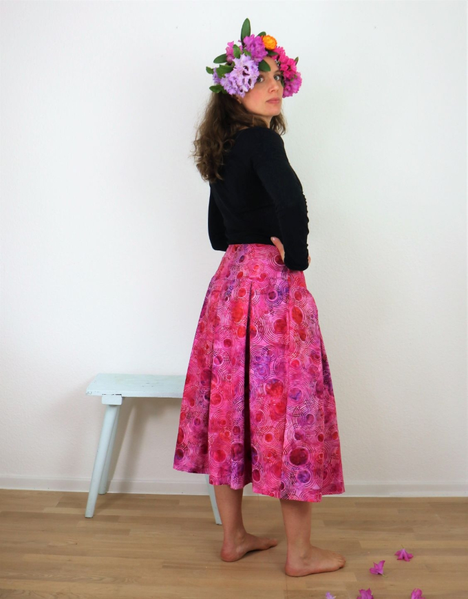E-Book Sew Simple Faltenrock Frida, german