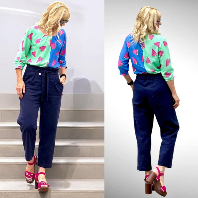 E-book Sew Simple Kombi Blouse Maddou & Broek Benja, Duits