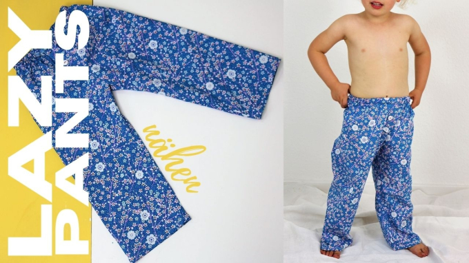 E-Book Sew Simple Lazy Pants Kids, german