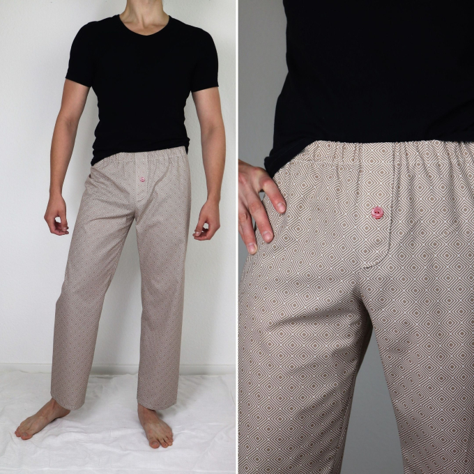 E-Book Sew Simple Lazy Pants Männer Birk, duits