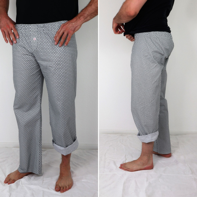 E-Book Sew Simple Lazy Pants Männer Birk, duits
