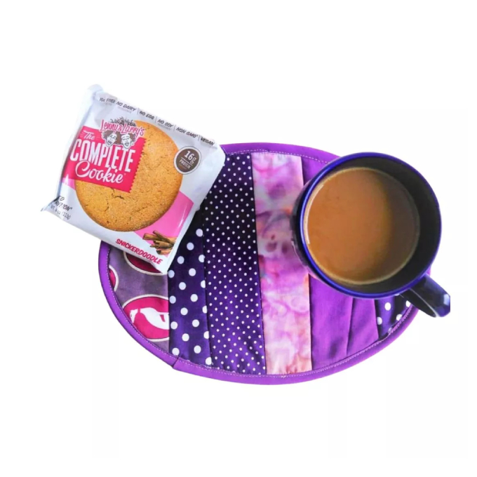 E-Book Sew Simple Mug Rug oval, en allemand