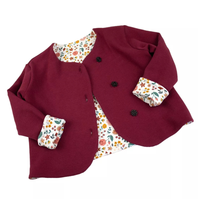E-book Sew Simple Mousseline-kinderjas MOON, Duits
