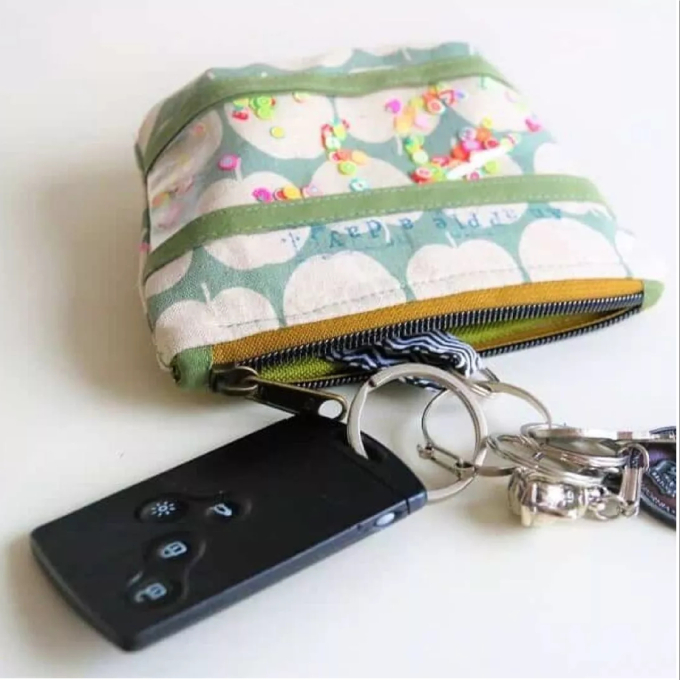 E-Book Sew Simple Key bag Mira, en allemand