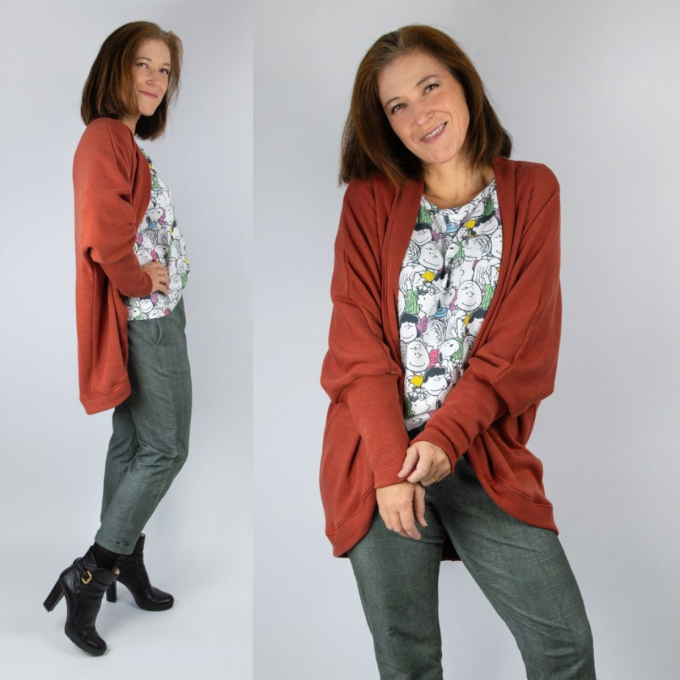 Patron pantalon décontracté femme pdf Laren Sew Simple, en allemand