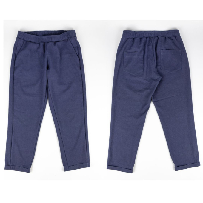 Patron pantalon décontracté femme pdf Laren Sew Simple, en allemand