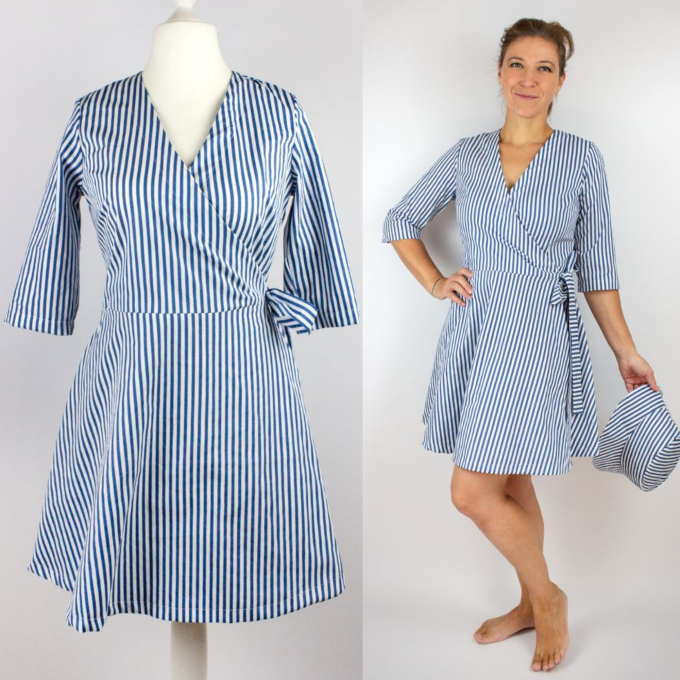 E-Book Sew Simple Wickelkleid Lieve, german
