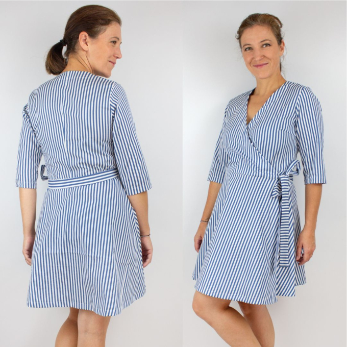 E-Book Sew Simple Wickelkleid Lieve, german