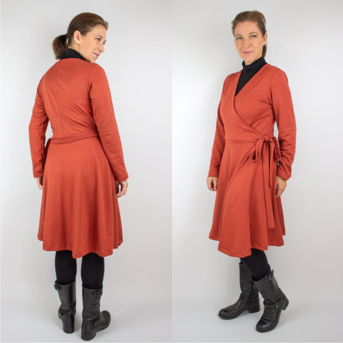 E-Book Sew Simple Wickelkleid Lieve, german