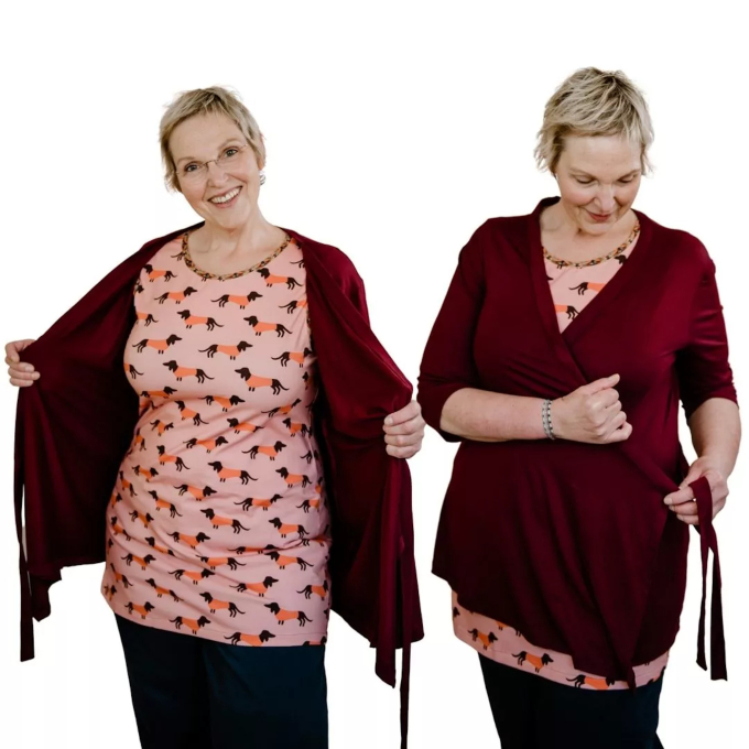 E-Book Sew Simple Wickelshirt Fillis, german