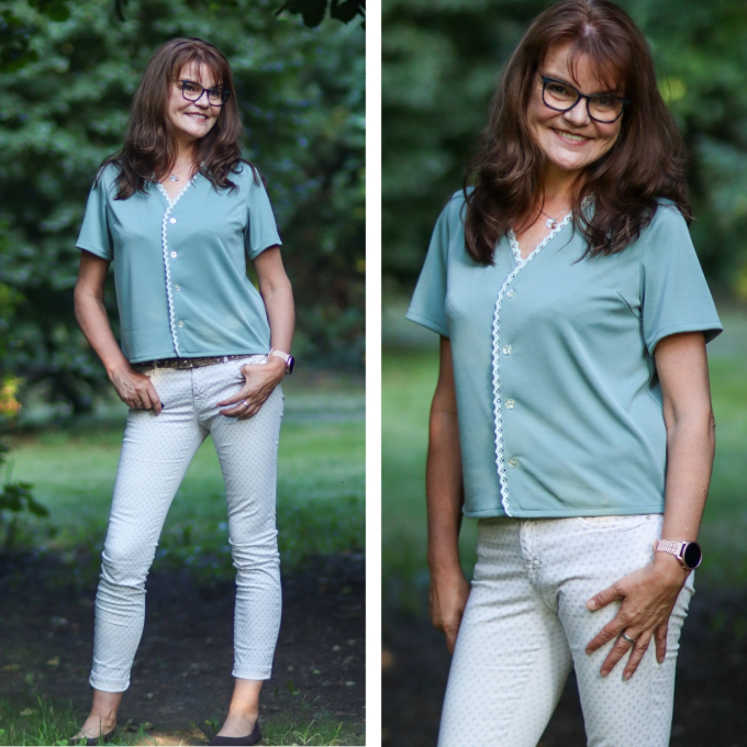 E-book Sew4Me Dames Blouse Daisy, Duits