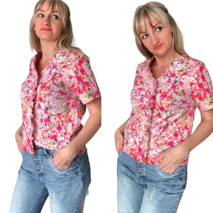 E-book Sew4Me Dames Blouse Daisy, Duits