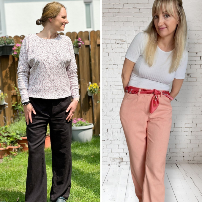 E-book Sew4Me Dames Broek Caro, Duits