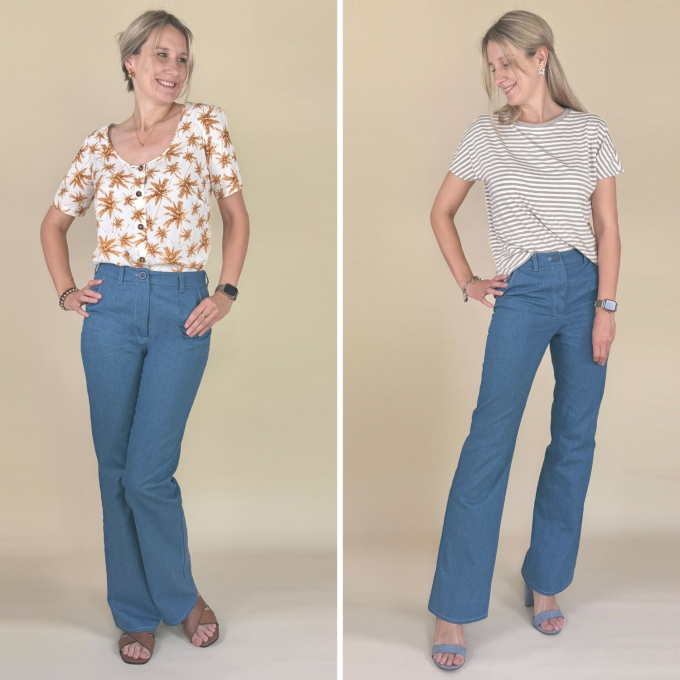 E-book Sew4Me Dames Broek Caro, Duits