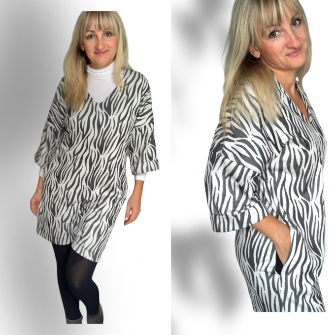 Patron robe femme pdf Tara Sew4Me, en allemand