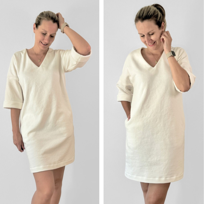 Patron robe femme pdf Tara Sew4Me, en allemand