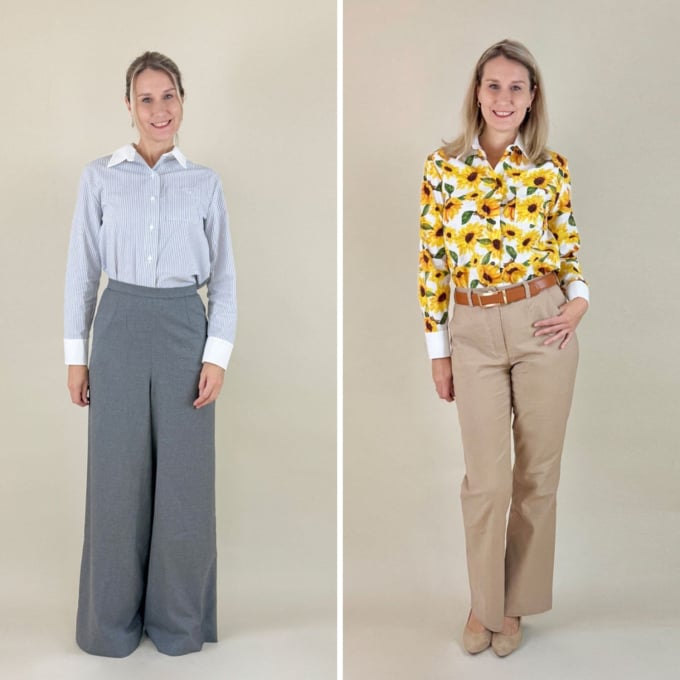 E-Book Sew4Me Hemdbluse RENA Damen