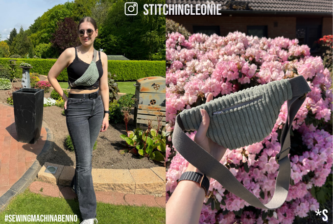 E-Book Sewingmachina Bum Bag Benno, english