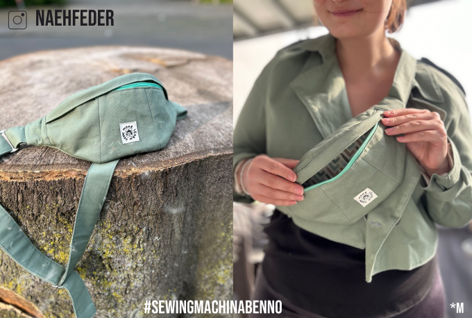 E-Book Sewingmachina Bum Bag Benno, english