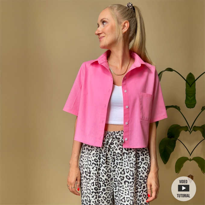 E-Book Sewingmachina Blouse Bill, Duits